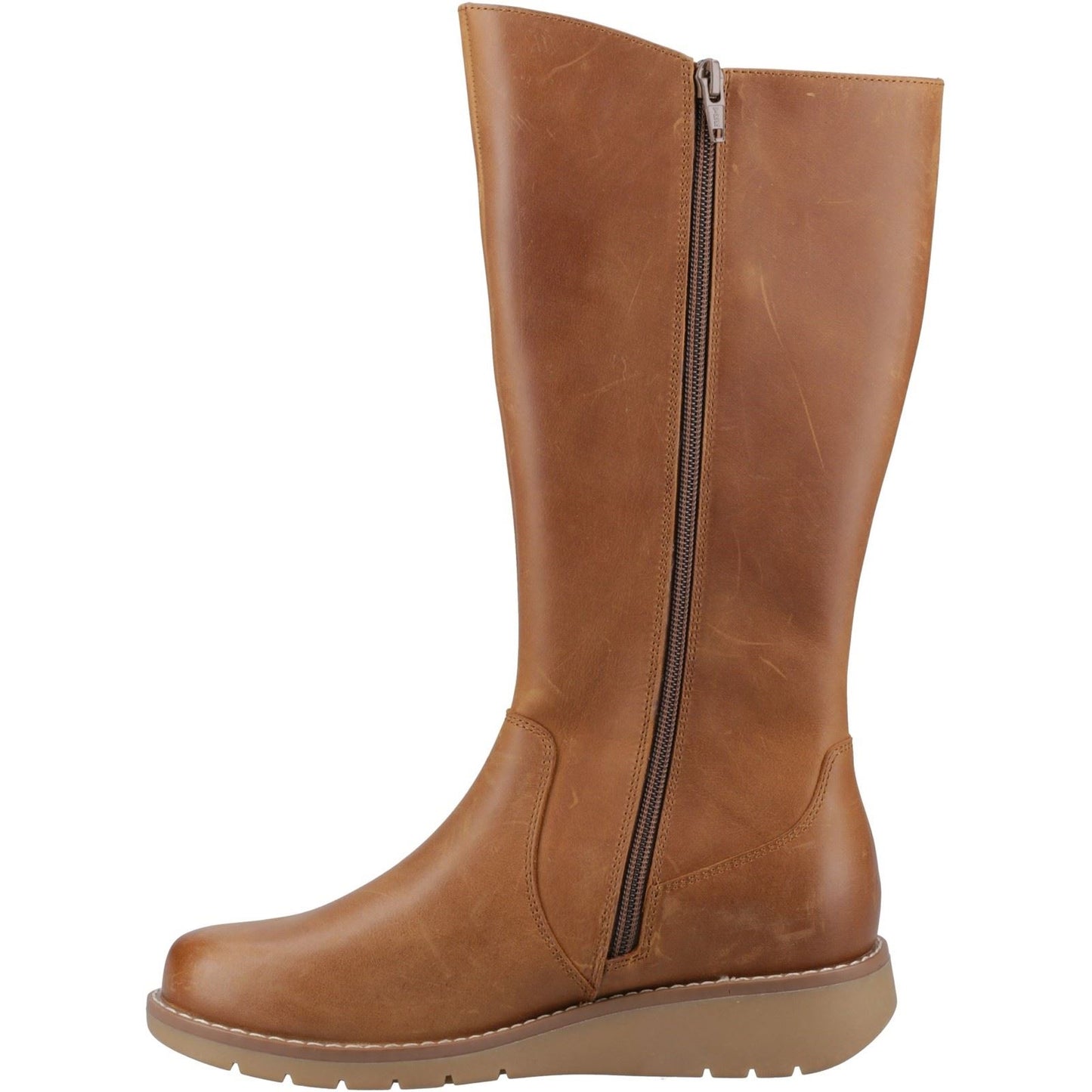 Hush Puppies Women's Luna Long Boots in Tan