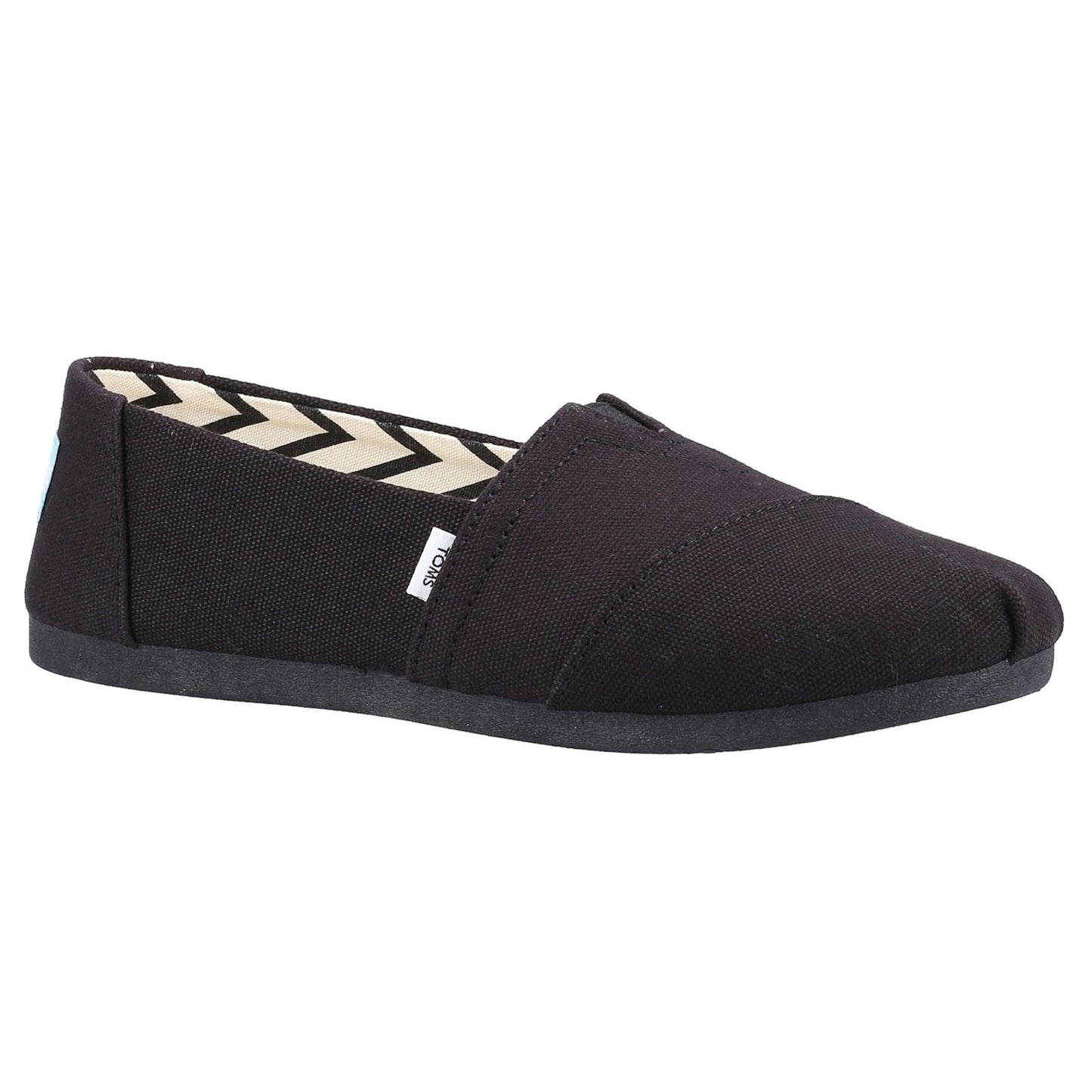 TOMS Women's Alpargata Shoe in Black