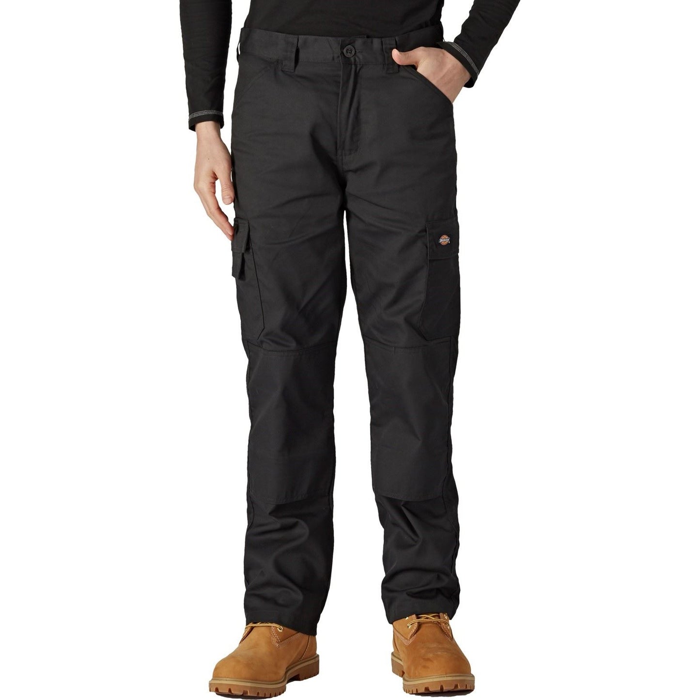 Dickies Everyday Polyester Men's Black Outdoor Trousers