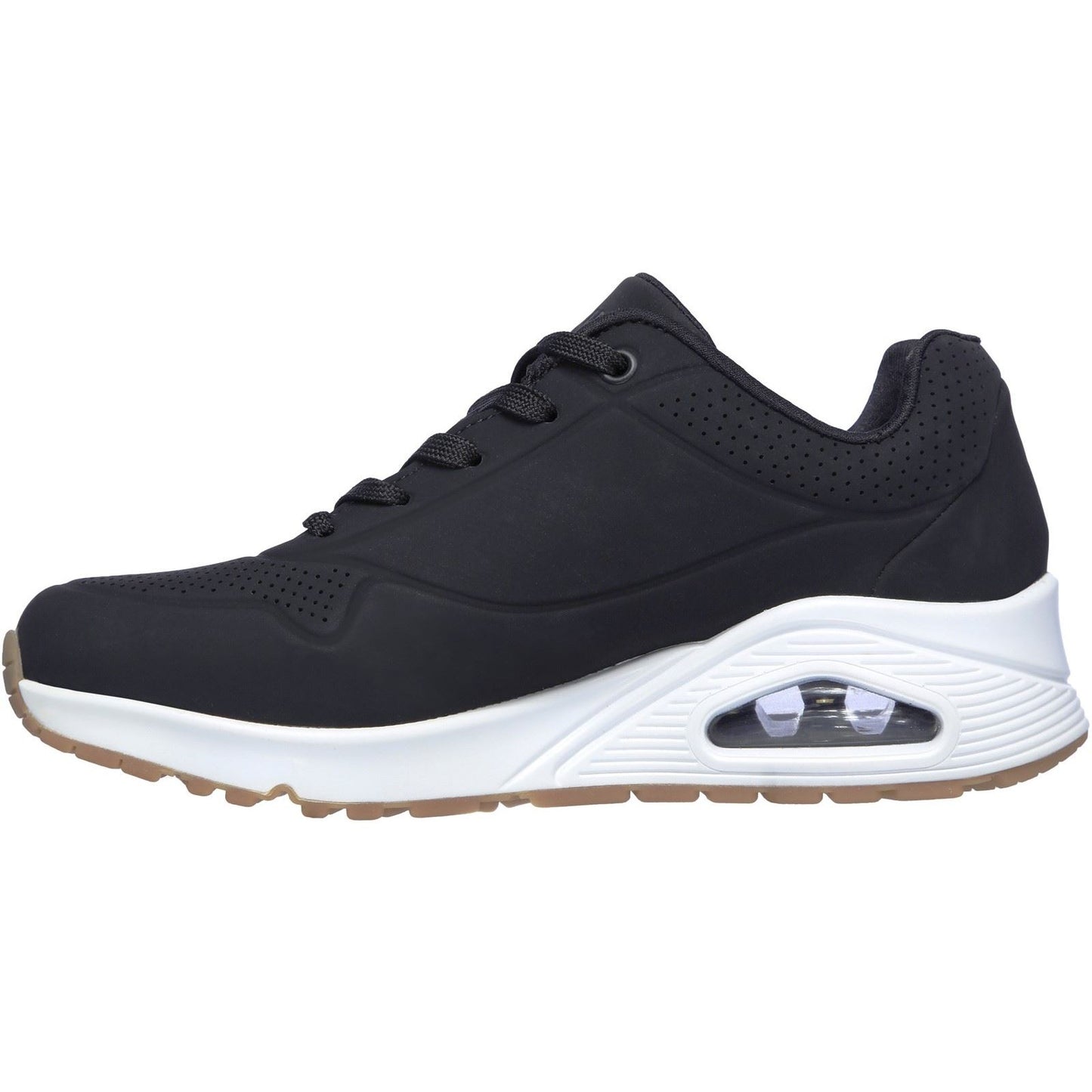Skechers Women's Uno - Stand on Air Trainer in Black