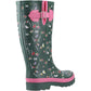 Cotswold Cleeve Tall Rubber Women's Green Wellington Boots