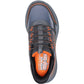 Skechers Microspec Velocity Grid-Shift Boy's Charcoal/Orange & Black Trainers