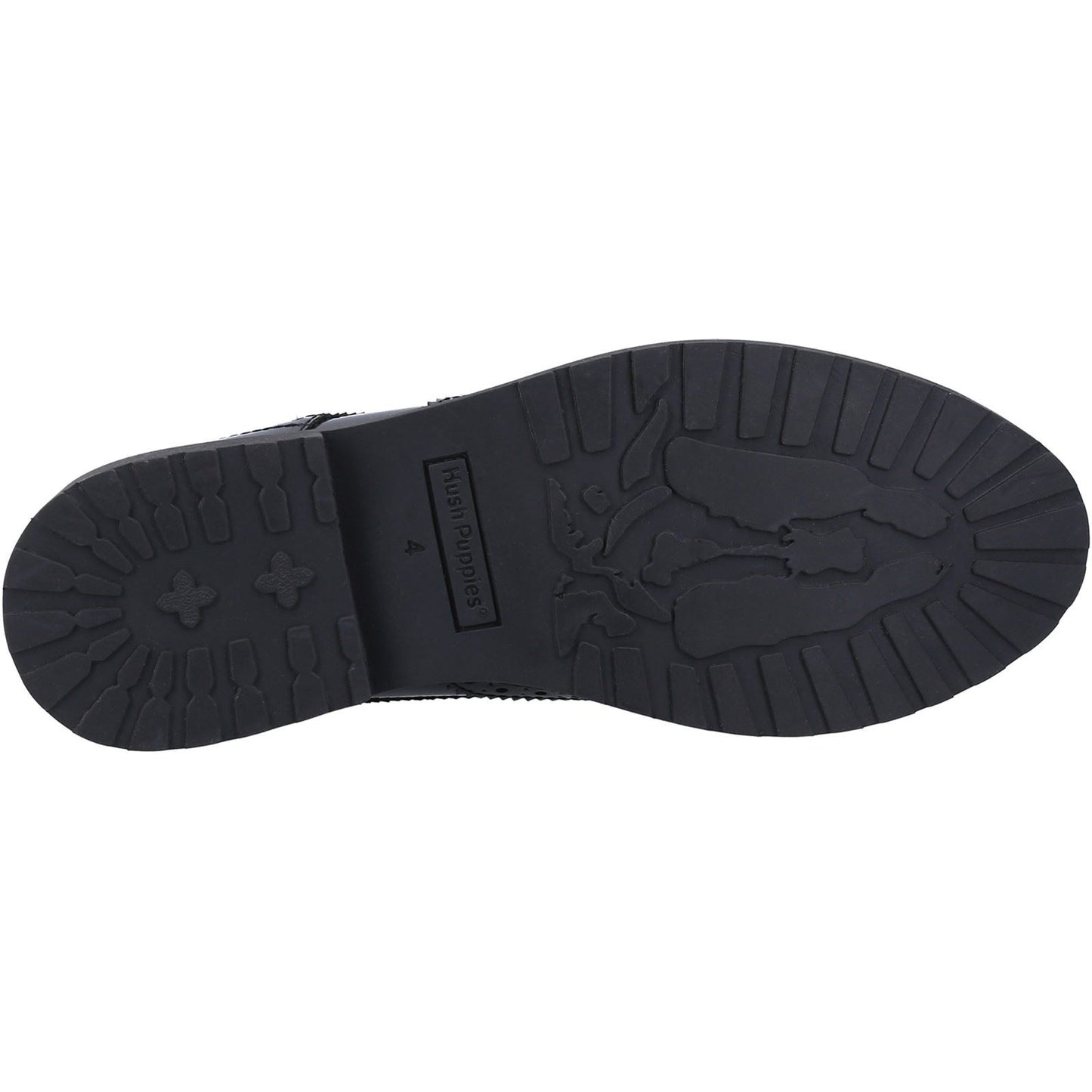 Hush Puppies Women's Verity Shoe in Patent Black