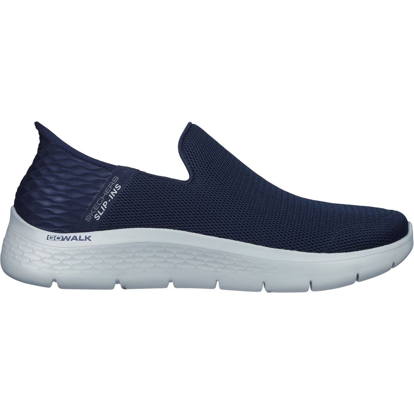 Skechers Men's Go Walk Flex No Hands Shoes in Navy