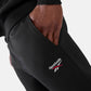 Reebok ID 2-Colour Logo Cuffed Joggers Cotton Men's Black Joggers
