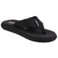 Rocket Dog Women's Sunset Webbing Flip Flop in Black