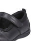 Hush Puppies Clara Junior Girls Black Leather Shoes