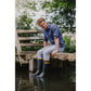 Cotswold Stratus Wellington Boot in Green