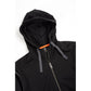 Helly Hansen Workwear Oxford Zip Cotton Men's Black Hooded Sweatshirt