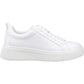 Hush Puppies Harlow Leather Women's White Trainers