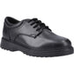 Hush Puppies Romeo Leather Junior Black Shoes