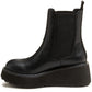 Rocket Dog Heyday Polyurethane Women's Black Flat Chelsea Boots