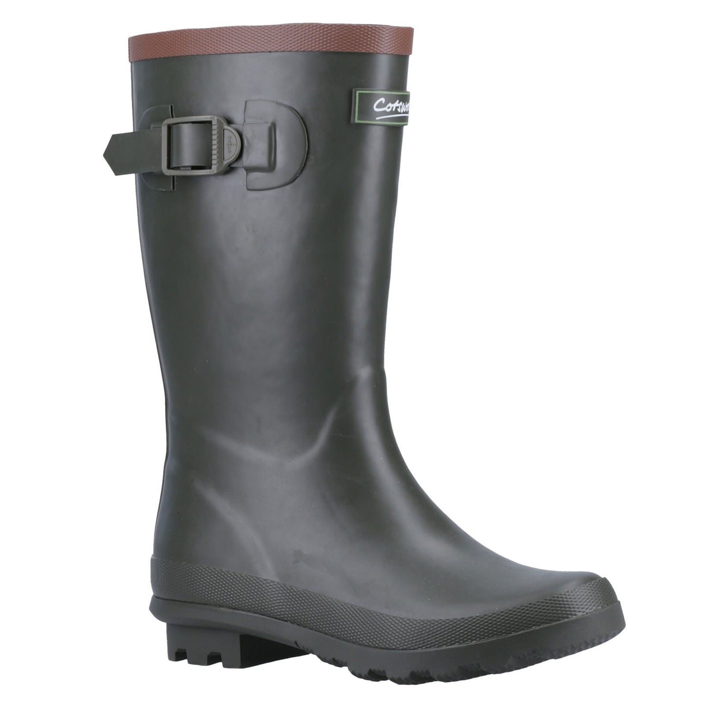 Cotswold Bowldown Rubber Junior Green Wellington Boots