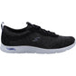Skechers Women's Arch Fit Refine Shoe in Black/White