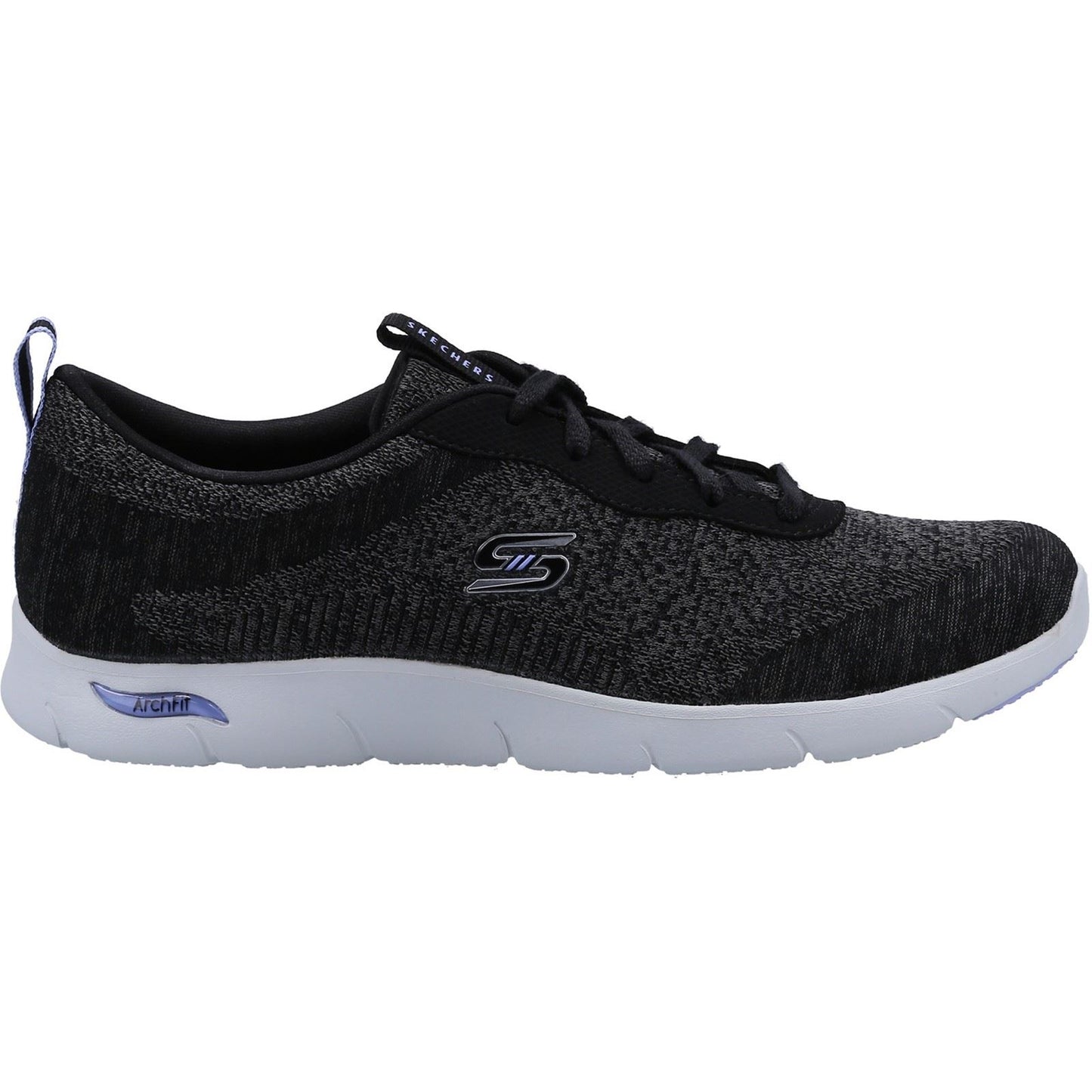 Skechers Women's Arch Fit Refine Shoe in Black/White