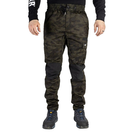 Caterpillar Men's Dynamic Trousers in Night Camo