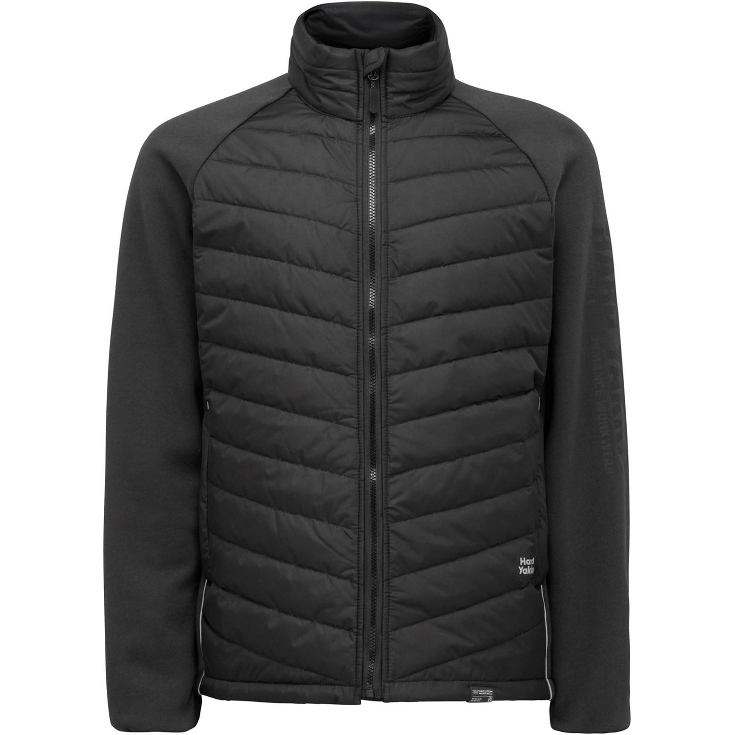 Hard Yakka Men's Apex Hybrid Jacket in Black