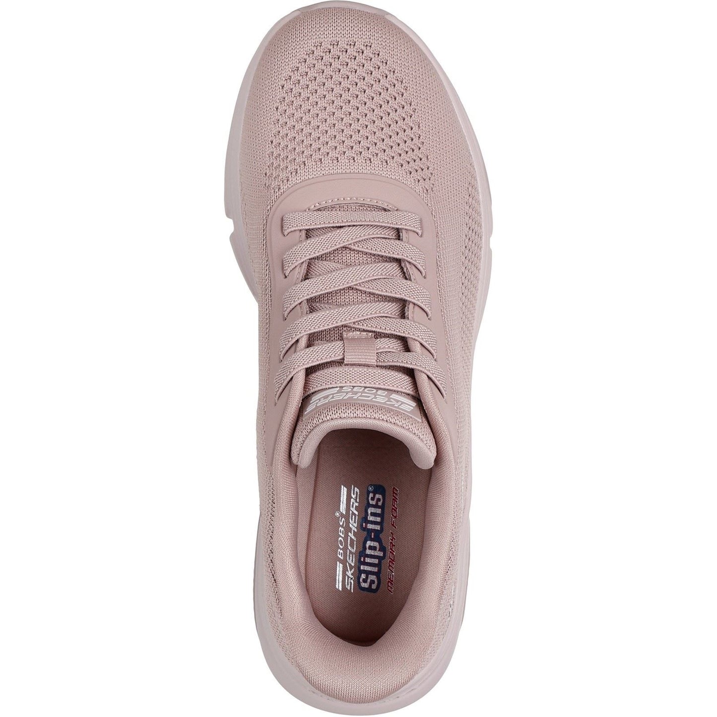 Skechers BOBS Sparrow Flex Too You Textile Women's Blush Trainers