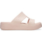 Crocs Getaway Platform H-Strap Thermoplastic Women's Quartz Sandals