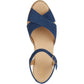 Geox Women's D Gelsa Low C Sandals in Navy