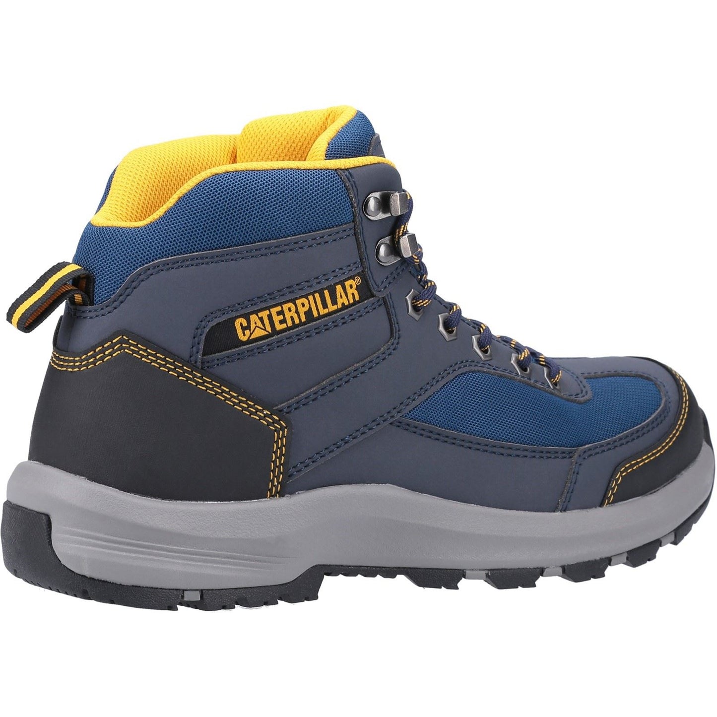 Caterpillar Men's Elmore Mid Safety Hiker in Navy