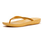 FitFlop Iqushion Sparkle Women's Turmeric Flip Flops