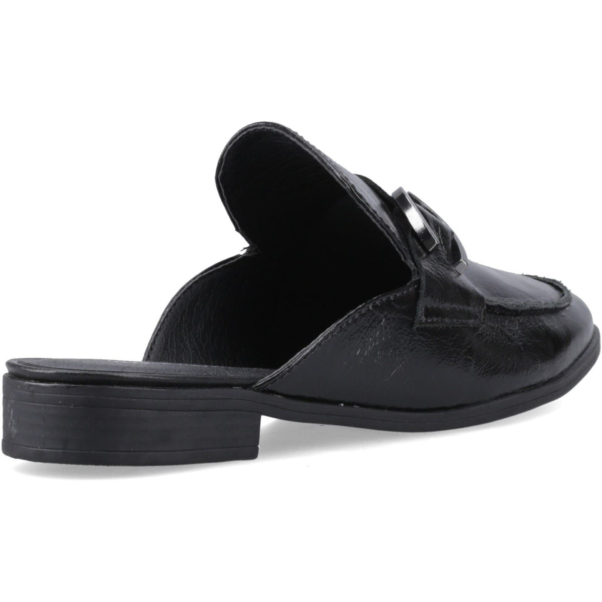 Hush Puppies Calla Leather Women's Black Mules