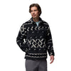 Columbia Rugged Ridge High Pile Half Zip Men's Black Fleece Pullover