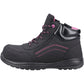 Amblers Safety Women's AS601 Lydia Composite Safety Boot With Side Zip in Black