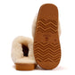 Osprey London The Celeste Suede Women's Chestnut Slippers