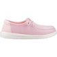 HEYDUDE Wendy Stretch Sox Polyester Blend Women's Rosette Moccasins Shoes