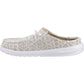 HEYDUDE Wendy Slip Surf Baja Polyester Blend Women's Tan/Multi Mules