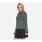 Skechers Cozy Luxe Hoodie Women's Green Hooded Sweatshirt