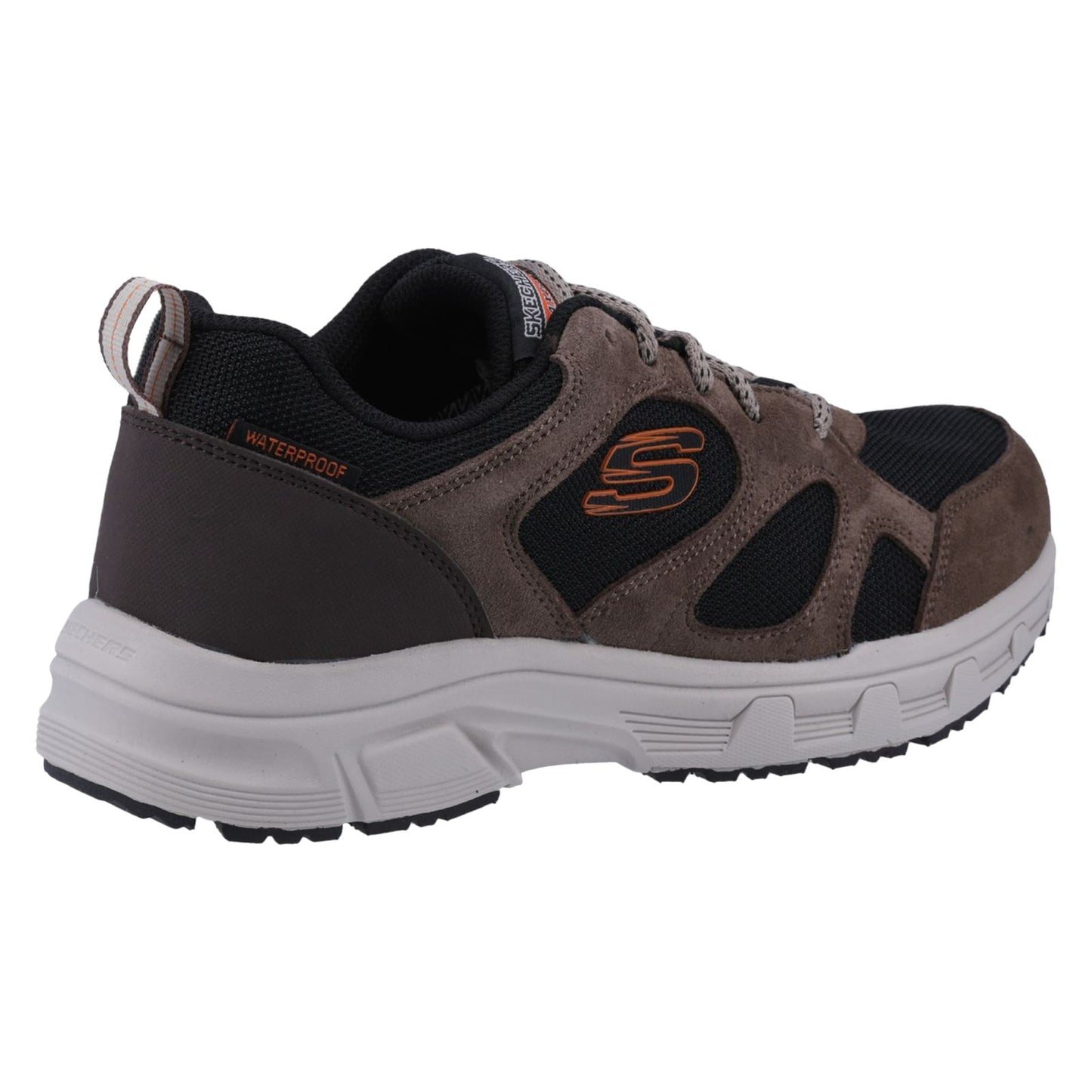 Skechers Men's Oak Canyon Sunfair Trekking Low Cut in Brown/Black
