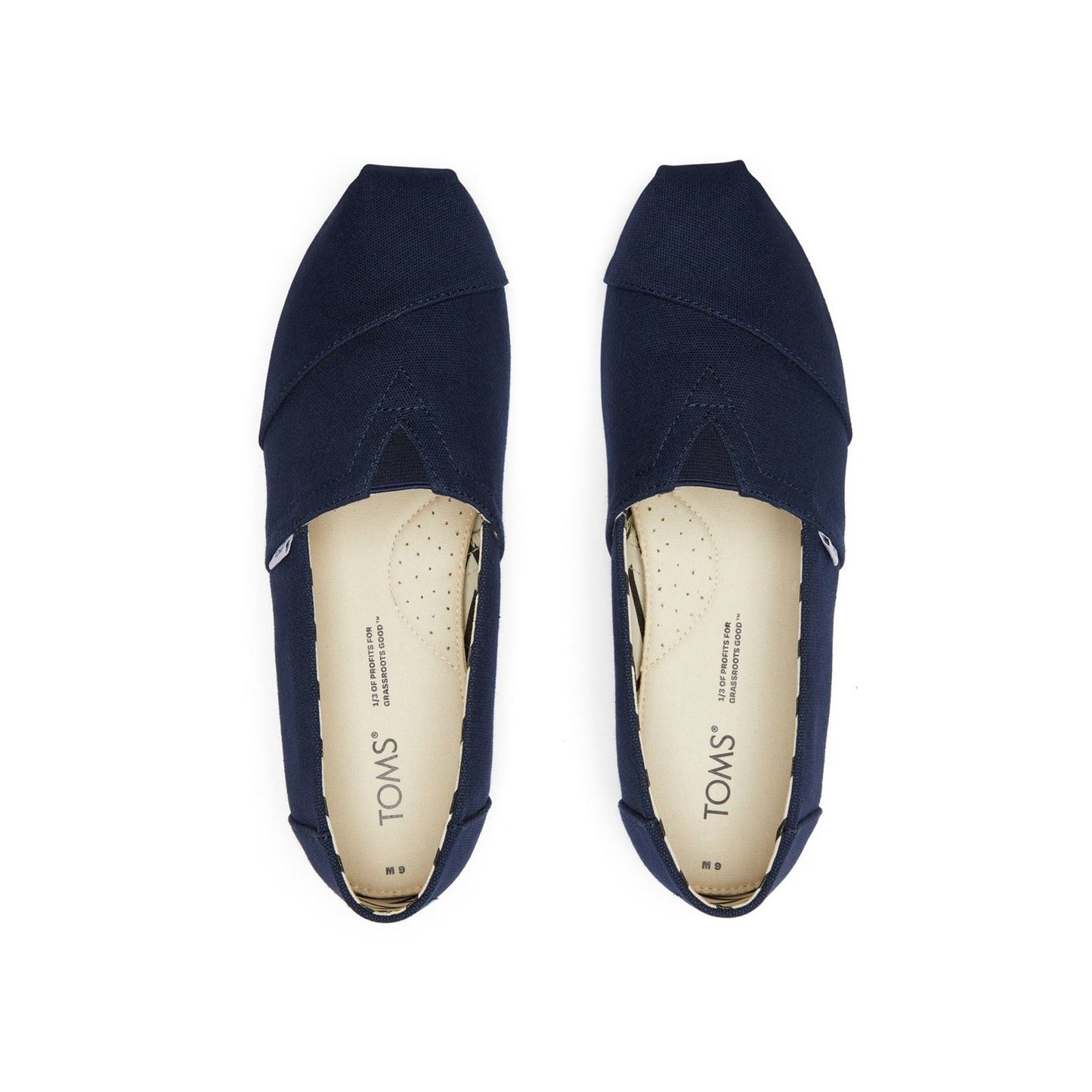 TOMS Men's Alpargata Shoes in Navy