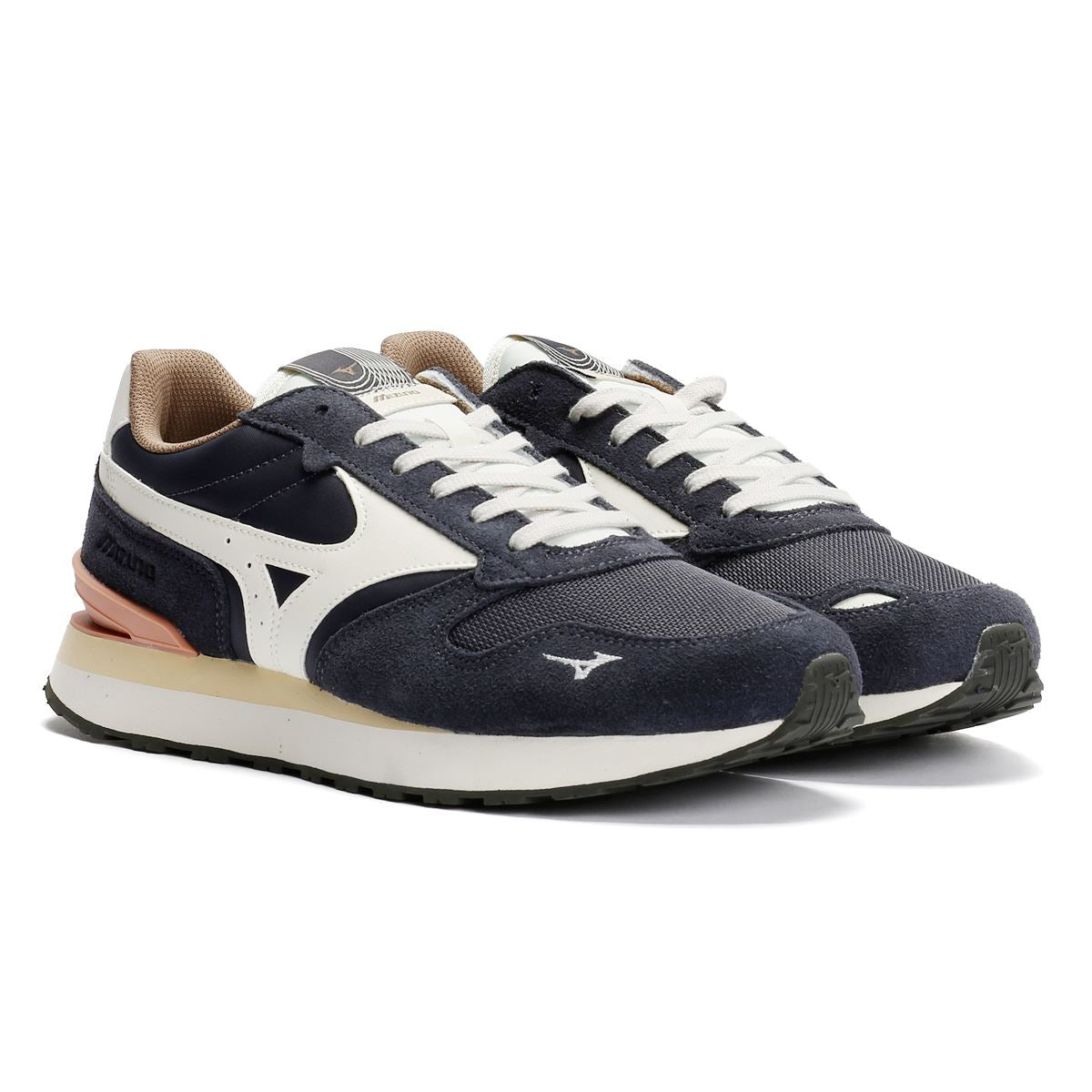 Mizuno RB87 Odussey Grey/Pristine/Cameo Brown Trainers