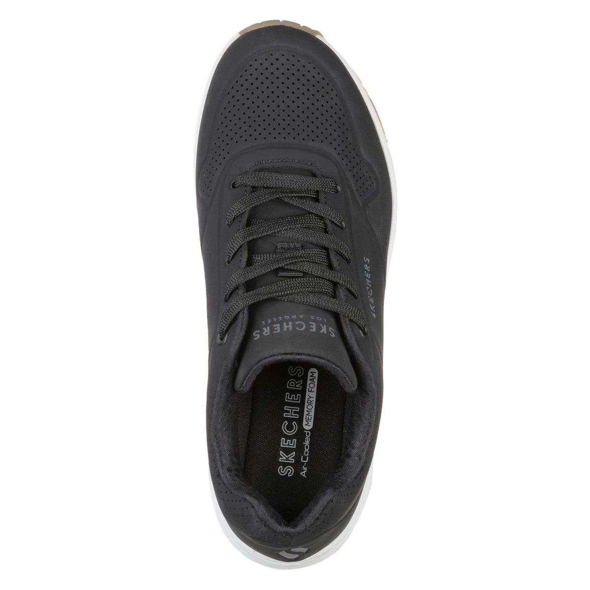 Skechers Women's Uno Stand On Air Sports Shoes in Black