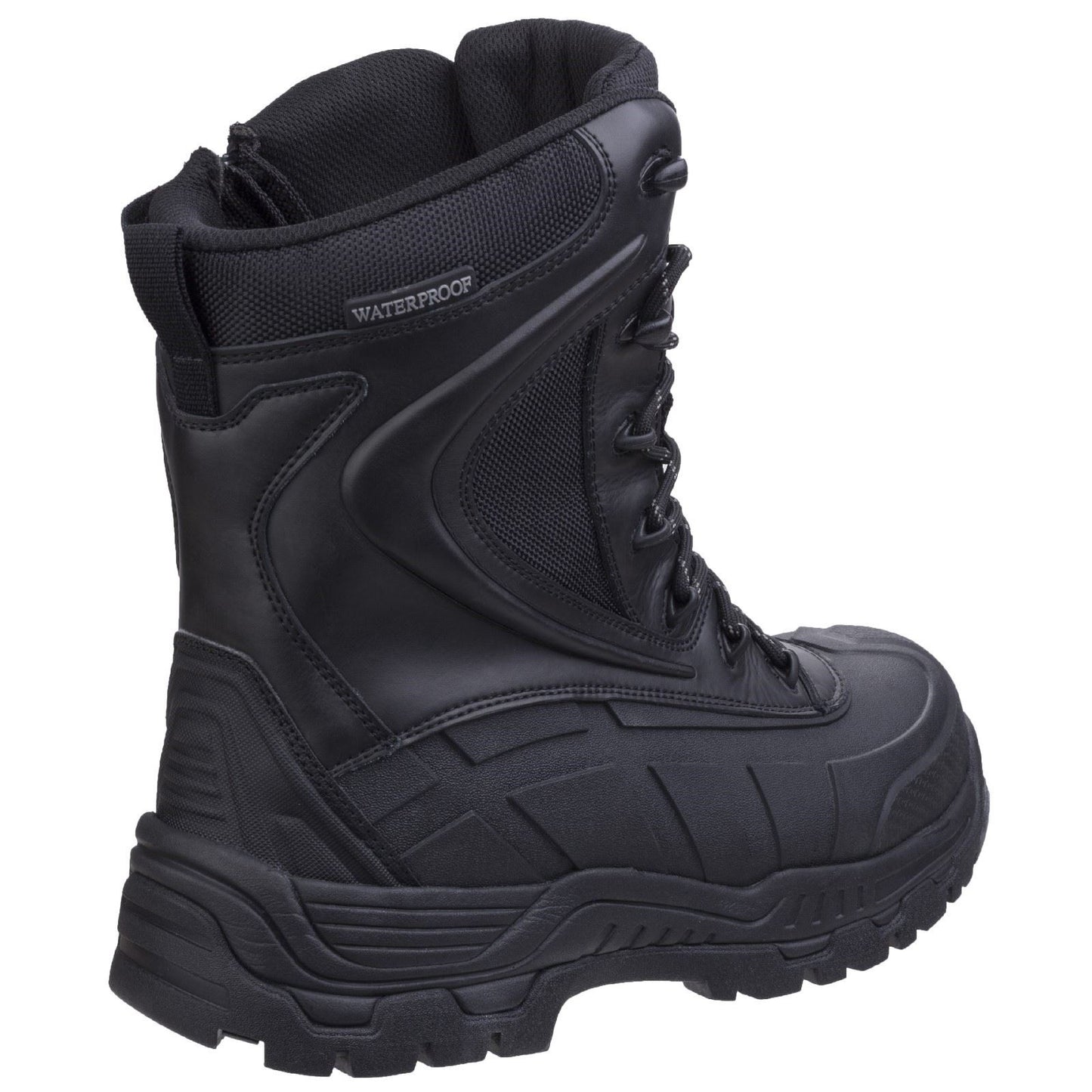 Amblers Safety Men's AS440 Hybrid Metal Free Hi-leg Waterproof Safety Boot in Black