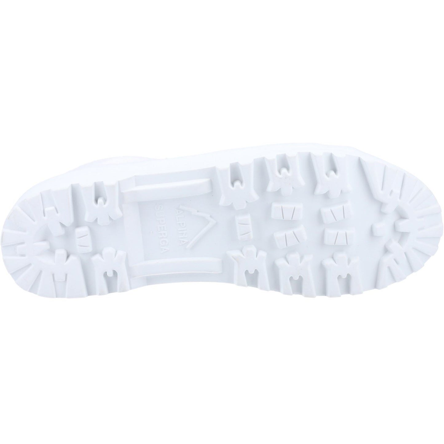 Superga Women's 2341 Alpina Resin Eyelets Ankle Boot in White