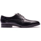 Base London Vance Leather Men's Black Derby Shoes