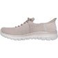 Skechers Graceful First Blush Textile Women's Taupe Trainers
