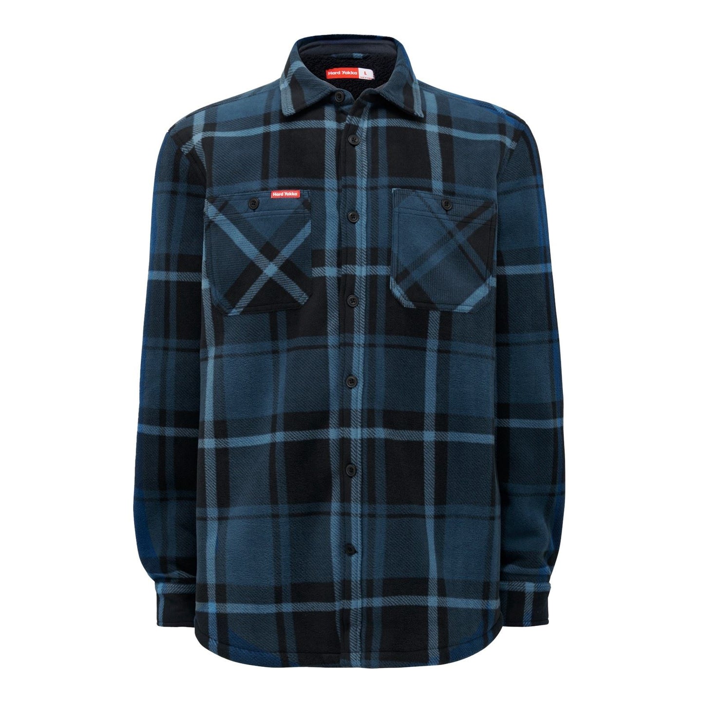 Hard Yakka Men's Sherpa Jacket in Blue