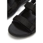 Fitflop F-Mode Go Polyester Men's Black Sandals