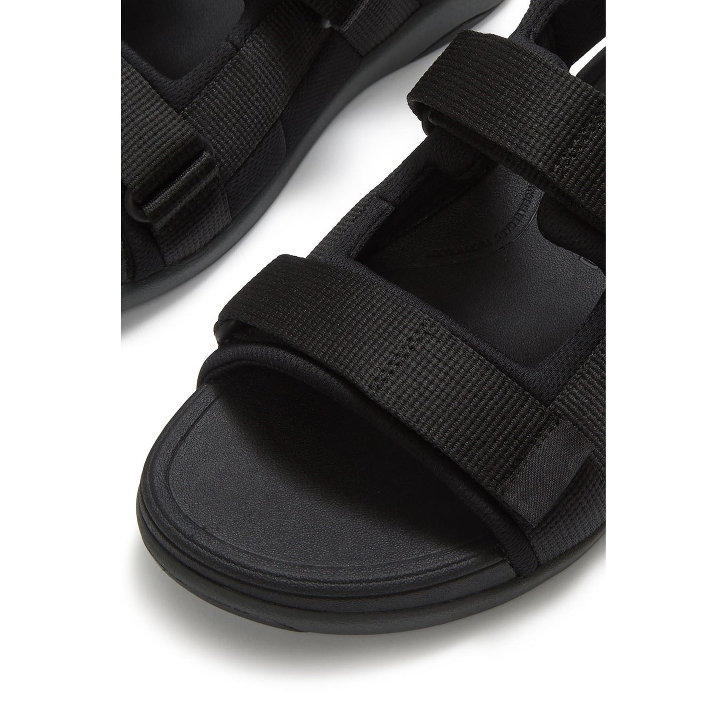 Fitflop F-Mode Go Polyester Men's Black Sandals