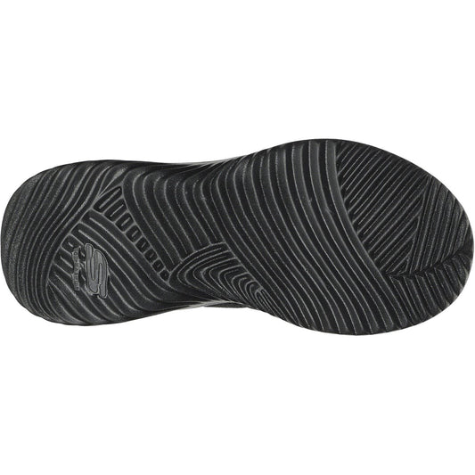 Skechers Bounder Baronik Textile Black Trainers
