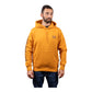 Caterpillar Men's Trademark Banner Hooded Sweatshirt in Yellow
