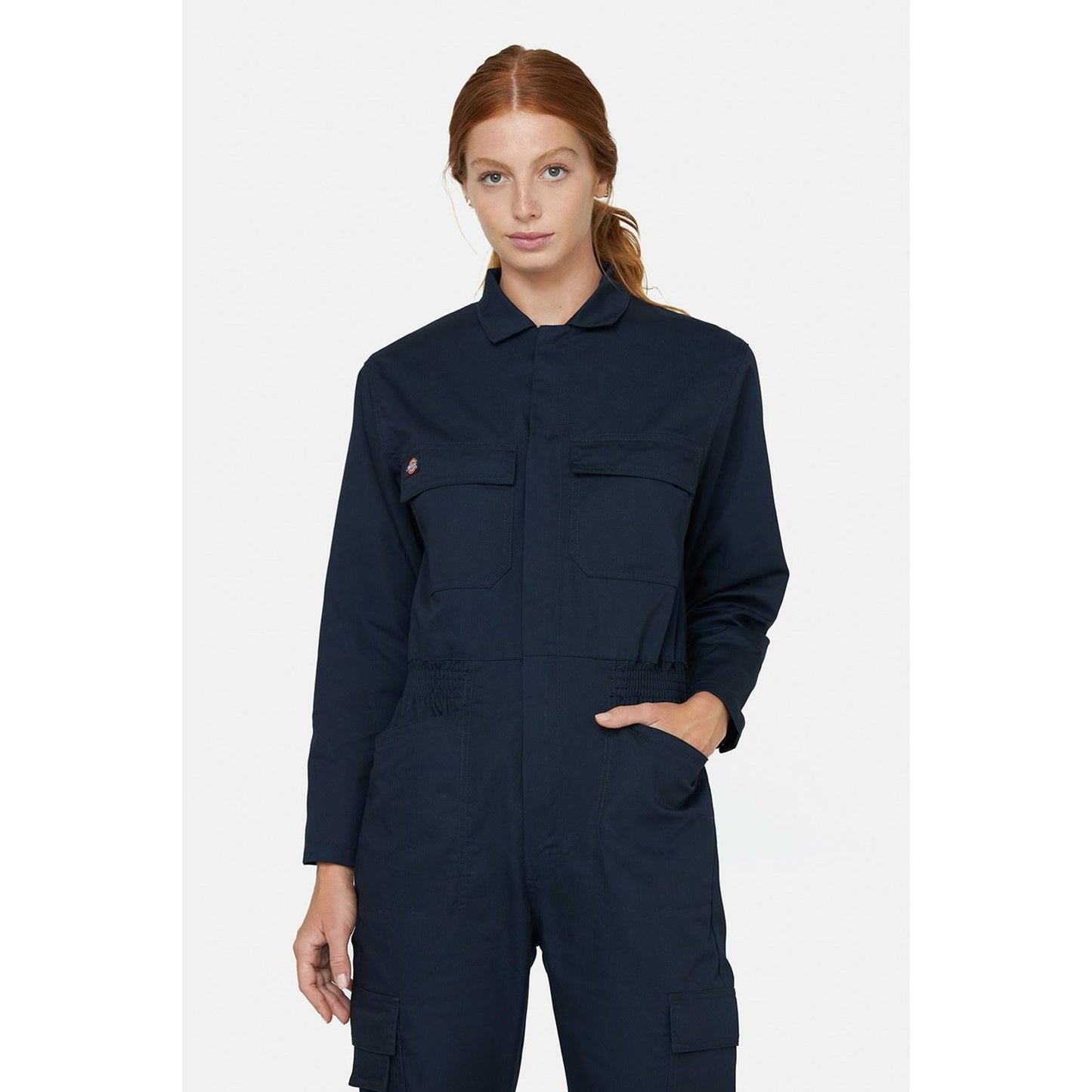 Dickies Women's Everyday Coverall in Dark Navy