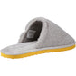 Jack & Jones Men's Harry Fluff Slipper in Frost Grey