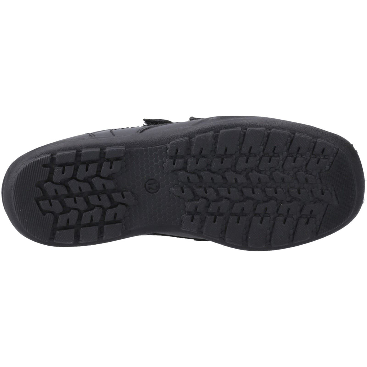 Hush Puppies Maddox Leather Boy's Black Moccasins Shoes