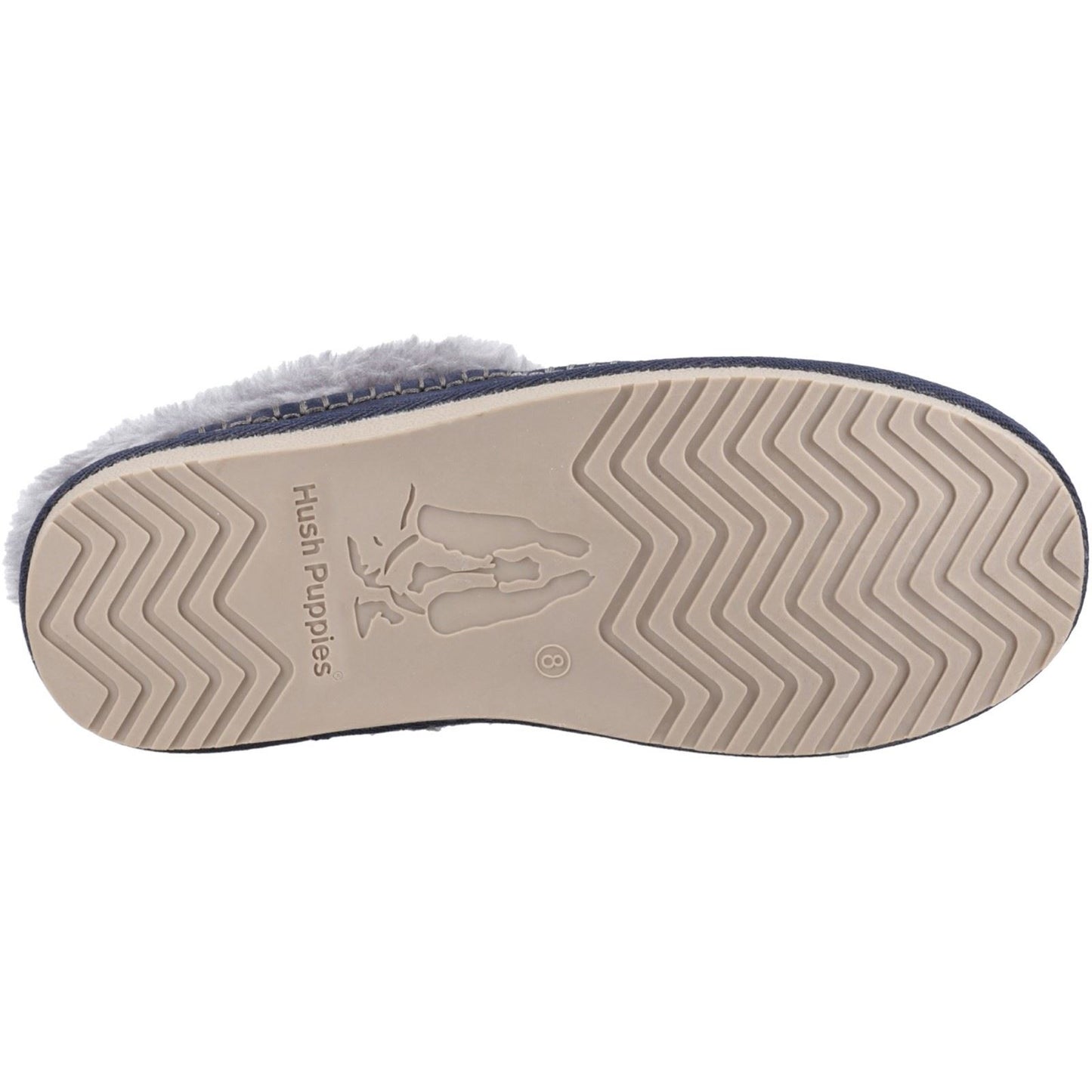 Hush Puppies Atticus Suede Men's Navy Slippers